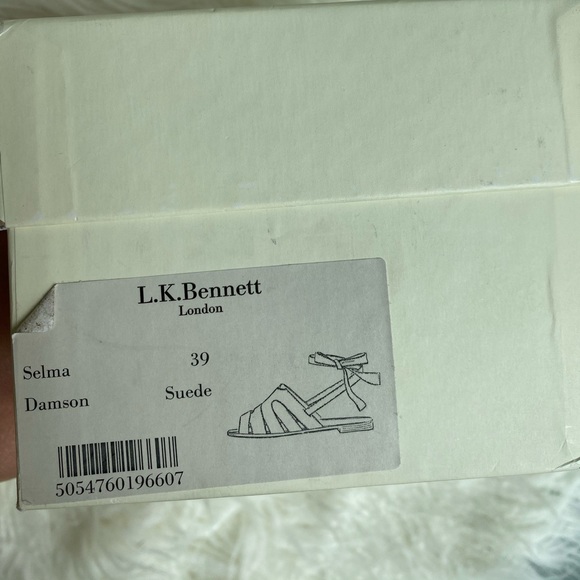 L.K. Bennett London Selma Suede Sandals - Picture 6 of 15